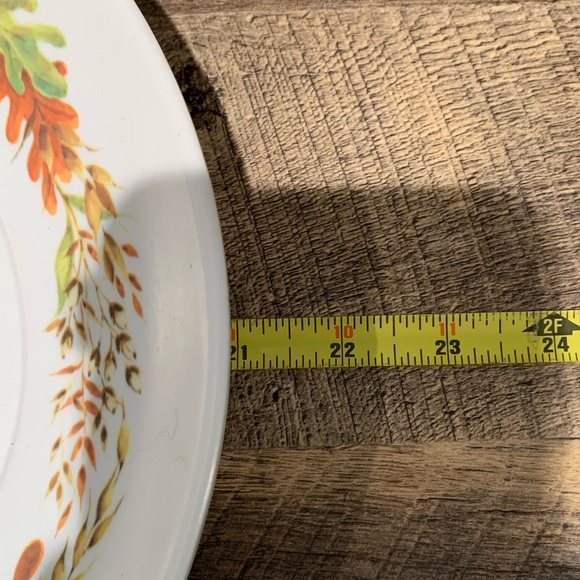 VTG 1970s BROOKPARK #1521 Turkey Platter Melamine Thanksgiving Tray - Picture 3 of 4